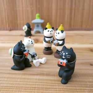 デコレ（DECOLE）コンコンブル 黒猫カメラマン【インテリア雑貨