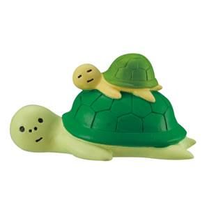 concombre コンコンブル いこいの池 亀の親子 置物 インテリア concombre コンコンブル いこいの池 亀の親子 置物 インテリア