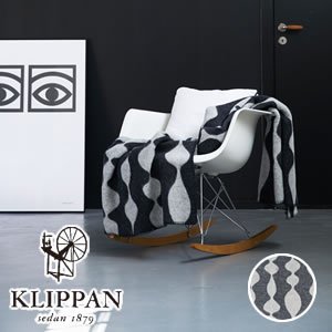 クリッパン（KLIPPAN）ウールブランケット マーガレットローズ シングル【北欧雑貨】の商品画像