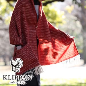 クリッパン（KLIPPAN）プレミアムストール リーフ 1ポケット【おしゃれ/北欧ファッション】の商品画像