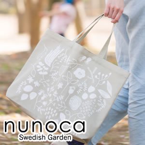 ヌノカ（nunoca）トートバッグ リトルガーデン【おしゃれ】の商品画像