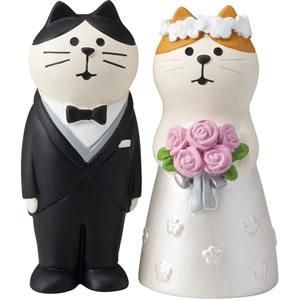 デコレ Decole コンコンブル ウエディングマスコット 洋装猫 結婚式 置物 北欧ラグ 人気北欧生地 おしゃれな北欧カーテン通販 Puolukka デコレ Decole コンコンブル ウエディングマスコット 洋装猫 結婚式 置物 北欧ラグ 人気北欧生地 おしゃれな北欧カーテン通販 Puolukka