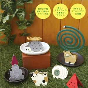 クリップスタンド　小物入れ　デコレ　decole デコレ（DECOLE）蚊取線香クリップスタンド【日本製/お香