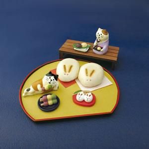 デコレ　コンコンブル　バーベキュー　おにぎり　ビール　ウーパールーパー　ネコ デコレ コンコンブル バーベキュー おにぎり ビール