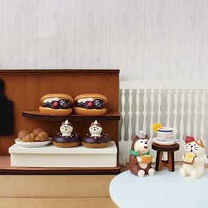 デコレ（DECOLE）コンコンブル にゃんドーナツ【猫/置物】 - 北欧ラグ