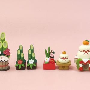 デコレ  お正月 デコレ コンコンブル 2025年新作 お正月 ちびへび おしゃれ 福蛇 干支