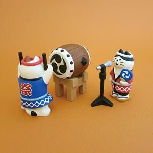 入荷なう デコレ（DECOLE）コンコンブル おまつりにゃんこ【置物】 - 北欧 置物