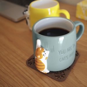 デコレ（DECOLE）HAPPY CAT day つめとぎマグ【食器】の商品画像
