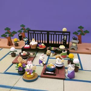 デコレ　コンコンブル　お月見セット デコレ コンコンブル お月見背景セット - 雑貨屋 Cheese