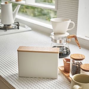 コーヒーペーパーフィルターケース トスカ【キッチン収納/おしゃれ】の商品画像
