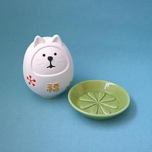 美品　デコレ　しっとり壺　まねき猫　加湿器　DECOLE ZCB-92055 美品 デコレ しっとり壺 まねき猫 加湿器 DECOLE ZCB-92055
