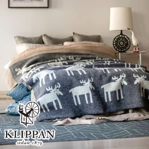 クリッパン（KLIPPAN）ウールブランケット ムース シングル W130×L180cm【北欧雑貨】の商品画像