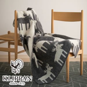 クリッパン（KLIPPAN）ウールブランケット ムース ハーフ W90×L130cm【北欧雑貨】の商品画像