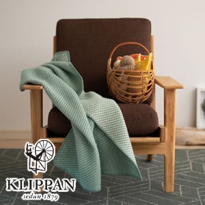 クリッパン（KLIPPAN）スローケット ベルベット ハーフ W90×L130cm【北欧雑貨】の商品画像