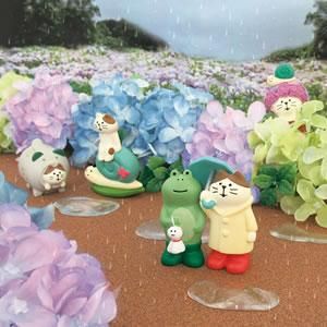 デコレ（DECOLE）コンコンブル てるてるかえる【置物