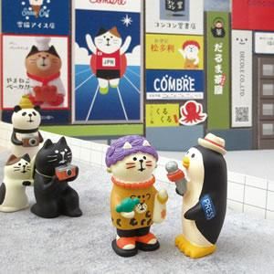 デコレ（DECOLE）コンコンブル 大阪城よじのぼり猫【置物