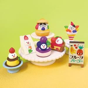 デコレ（DECOLE）コンコンブル フルーツパーラー看板（木製