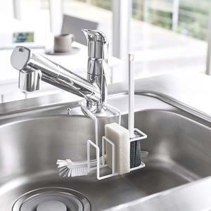 蛇口にかけるスポンジ ブラシホルダー タワー キッチン収納 おしゃれ 北欧ラグ 人気北欧生地 おしゃれな北欧カーテン通販 Puolukka 蛇口にかけるスポンジ ブラシホルダー タワー キッチン収納 おしゃれ 北欧ラグ 人気北欧生地 おしゃれな北欧カーテン通販 Puolukka