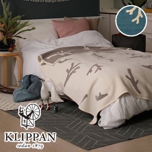 クリッパン（KLIPPAN）コットンブランケット CORAL シングル W140×L180cm【北欧雑貨】の商品画像