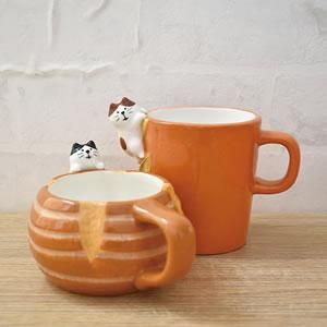 デコレ（DECOLE）コンコンブル パンマルシェ おおきなパンのマグカップ