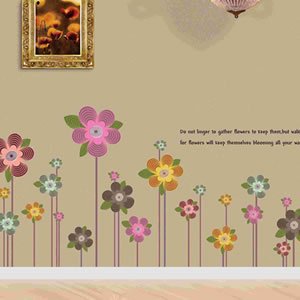 ウォールステッカー 野に咲く幸せの花 TMR【北欧インテリア】の商品画像