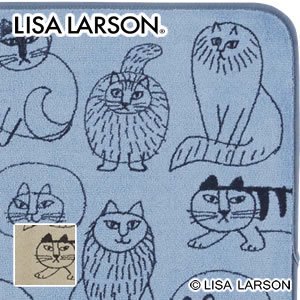 リサ・ラーソン（Lisa Larson）キッチンマット スケッチ2【おしゃれ/北欧インテリア】の商品画像