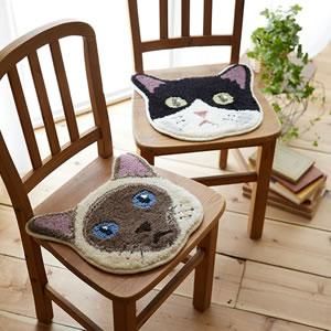 猫の顔デザイン アウトドアチェア 猫の顔デザイン アウトドアチェア