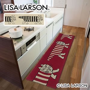 リサ・ラーソン（Lisa Larson）キッチンマット クラシックマイキー【おしゃれ/北欧インテリア】の商品画像