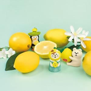 新到着 デコレ（DECOLE）コンコンブル ふぞろいなレモンたち ねこずきん 装飾小物・アクセサリ