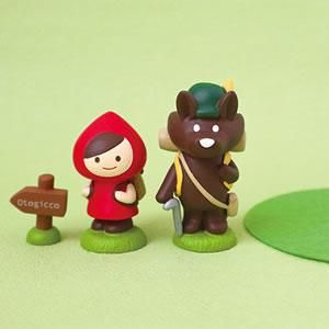 デコレ（DECOLE）オトギッコ 赤ずきんマスコットセット 登山