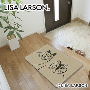 リサ・ラーソン（Lisa Larson）玄関マット スベンソンとシクステン【おしゃれ/北欧インテリア】の商品画像
