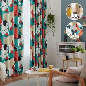 遮光カーテン フルーツフルーツ（FRUITS FRUITS）1枚入【北欧/おしゃれ