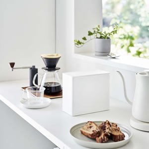コーヒーフィルター収納ケース タワー【キッチン収納/おしゃれ】の商品画像