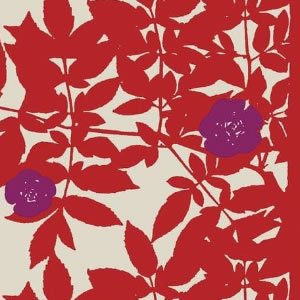 マリメッコ（marimekko）生地（ファブリック）ルースプー（Ruusupuu）【10cm単位販売/海外正規品（フィンランド直輸入）】 -  北欧ラグ・おしゃれなカーテン・人気インテリア収納通販 | Puolukka