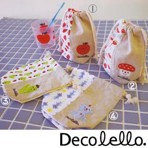 デコレ（DECOLE）デコレロ コップ袋 各種の商品画像