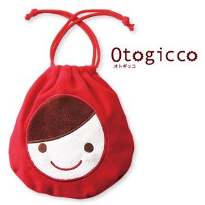 デコレ（DECOLE）オトギッコ（Otogicco）フェイス巾着【かわいい赤ずきん】の商品画像