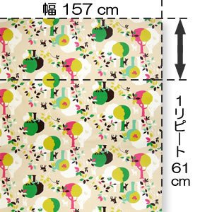 マリメッコ（marimekko）生地（ファブリック）メトサンヴァキ（Metsanvaki）【10ｃｍ単位販売/海外正規品（フィンランド直輸入）】 -  北欧ラグ・おしゃれなカーテン・人気インテリア収納通販 | Puolukka