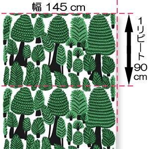 マリメッコ（marimekko）生地（ファブリック）メトサンヴァキ 