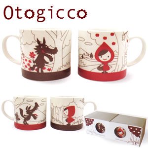 デコレ（DECOLE）オトギッコ（Otogicco）赤ずきん ペアマグカップの商品画像