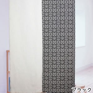 のれん フロッククロシェ 85×150cm【パネルカーテン】★の商品画像