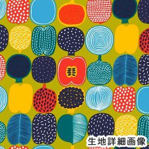 マリメッコ（marimekko）生地（ファブリック）コンポッティ（KOMPOTTI）【10cm単位販売/海外正規品（フィンランド直輸入）】 -  北欧ラグ・おしゃれなカーテン・人気インテリア収納通販 | Puolukka