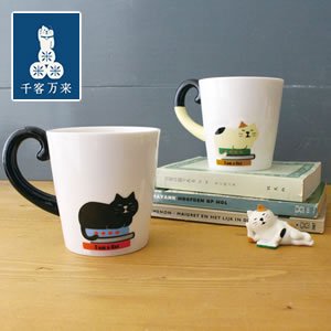 デコレ（DECOLE）コンコンブル しっぽマグ【猫雑貨】の商品画像