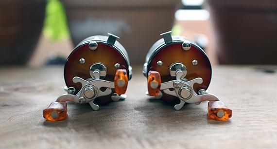 Flat Knob Reel Handle