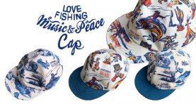 <img class='new_mark_img1' src='https://img.shop-pro.jp/img/new/icons2.gif' style='border:none;display:inline;margin:0px;padding:0px;width:auto;' />Love Fishing, Music & Peace Cap
