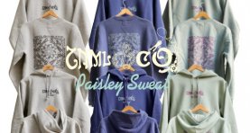 <img class='new_mark_img1' src='https://img.shop-pro.jp/img/new/icons1.gif' style='border:none;display:inline;margin:0px;padding:0px;width:auto;' />TNML & Co. Paisley Sweat