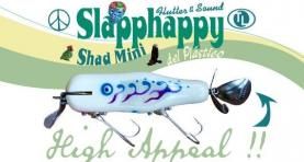 Slapphappy Shad Mini del Plastico