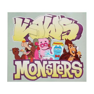 KAWS - Monsters 4set (額装なし)