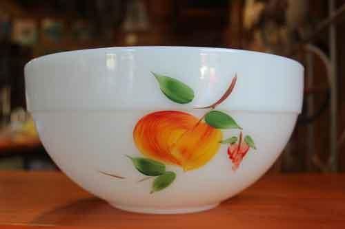 ファイヤーキング　ゲイファド　シリーズ　スープボウル　オレンジ　プルーン　リンゴ ファイヤーキング ゲイファド デザイン フルーツ ボウルL - 鎌倉