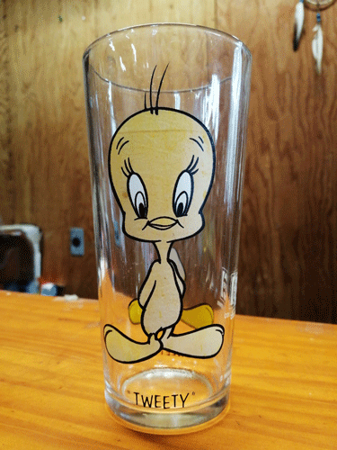 独特な 【送料無料】 ヴィンテージ ペプシコレクターズシリーズ TWEETY グラス - 鎌倉 マグカップ・食器