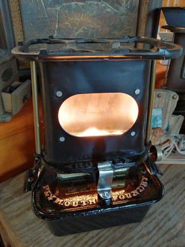 美品】IRON CLAD LAMP STOVE アイロンストーブ ヴィンテージ - ライト